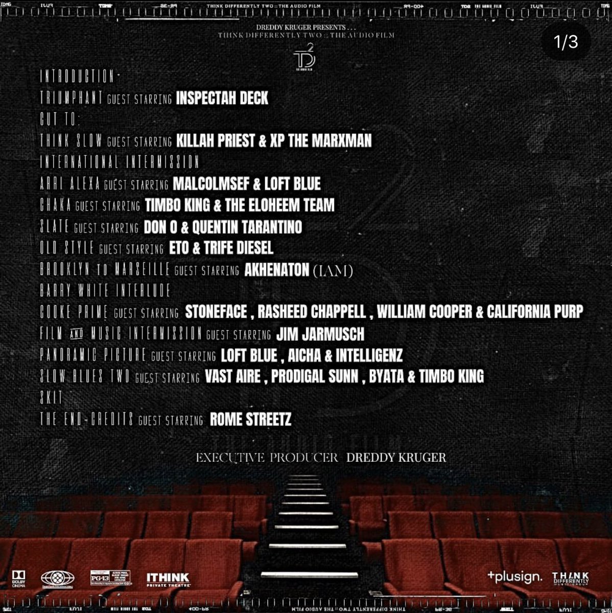TrifeDiesel's tweet photo. Shout out #DreggyKrueger for having me on the joint. #Track9 #OldStyle produced by #Trumaster #PersiaLegacy #ThinkDifferently2 #TrifeDiesel #ProjectPope3 #WutangClan #TD2 #ThedoreUnit @realghostfacekillah @raekwon https://t.co/bvRMQ8M8jF