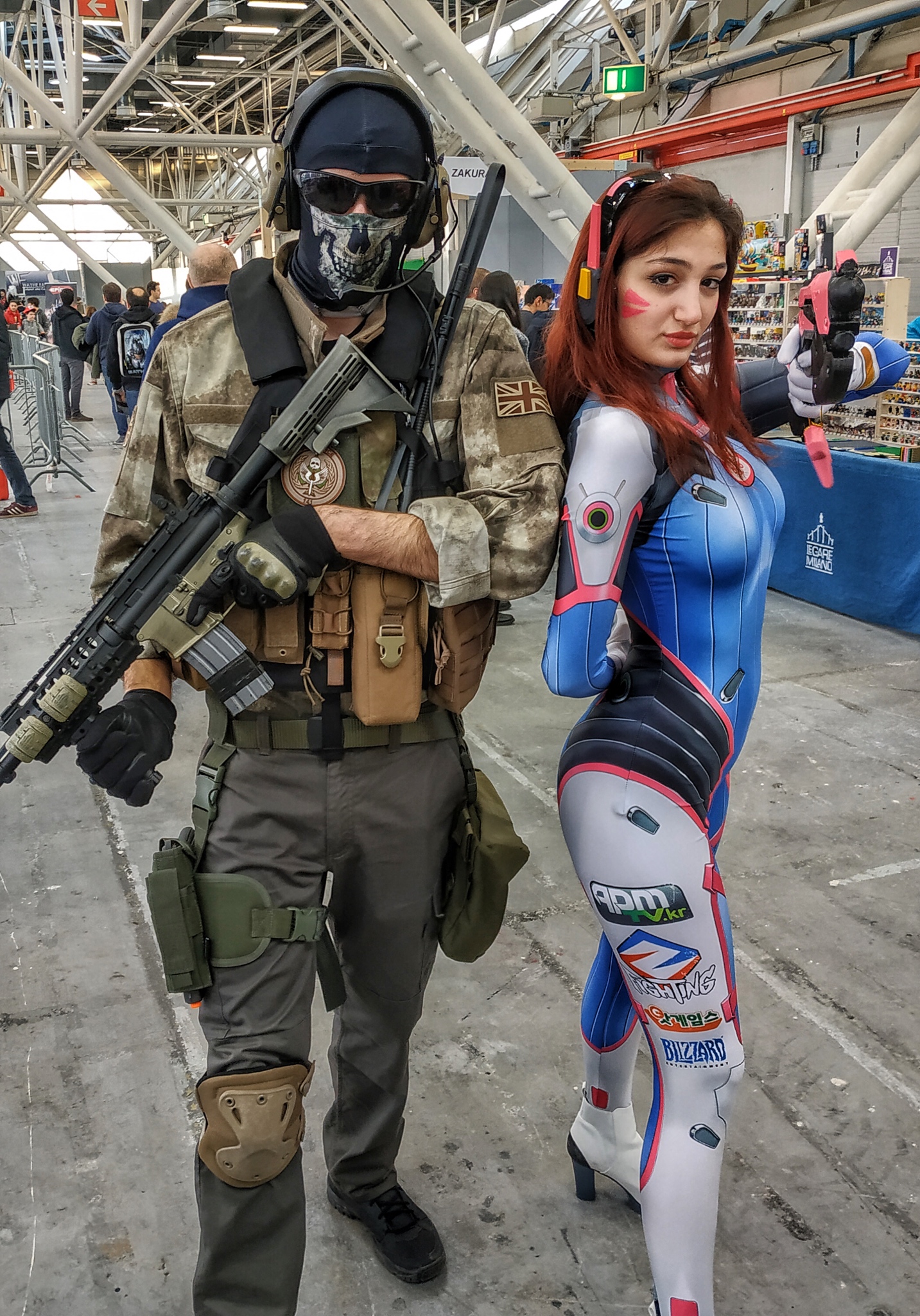 Val on X: Ghost MW2 cosplay with  from