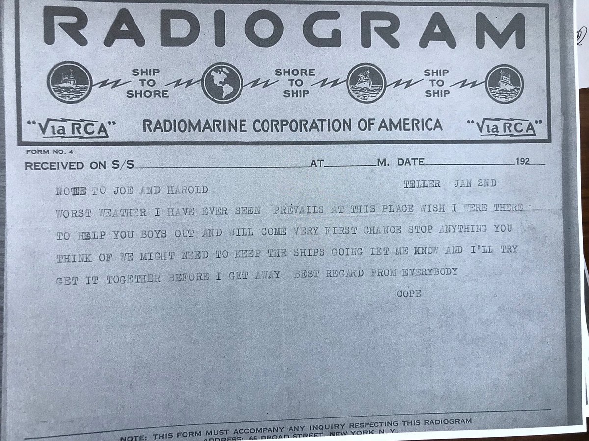 Meanwhile, the weather in Nome & Teller continued to be horrific and slowed down the search considerably. /8