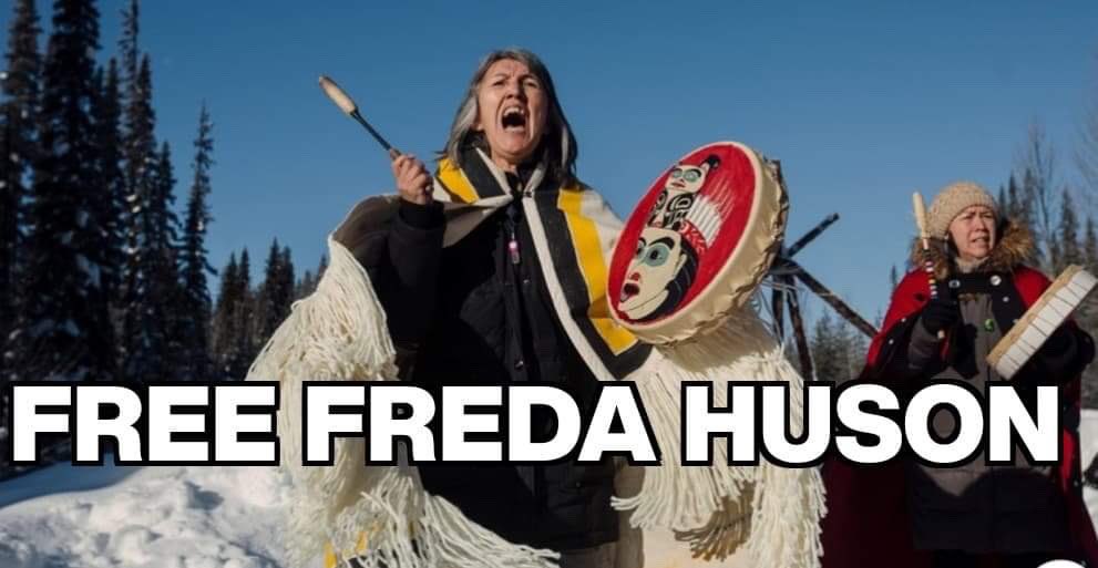 #freeFredaHuson #wetsuwentenstrong