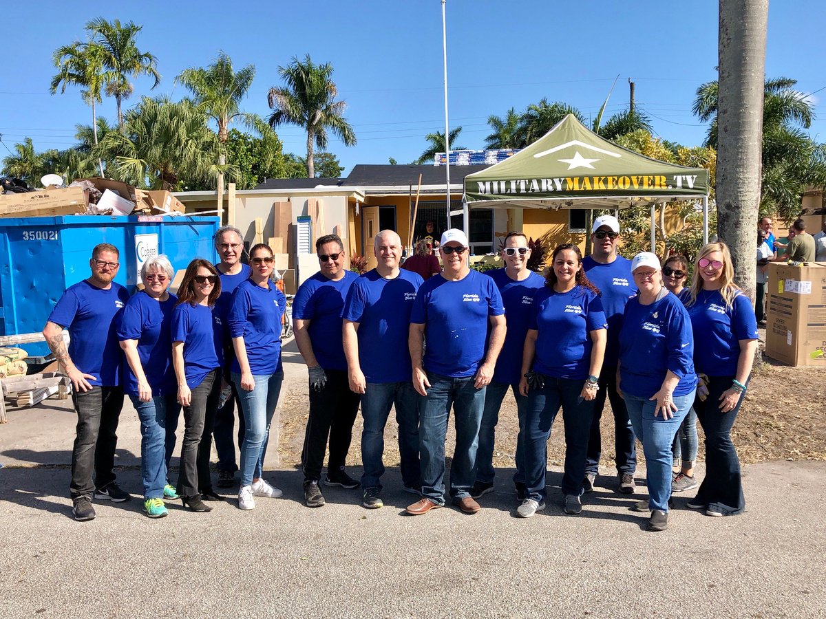 dgbartel's tweet image. #SetYourDVR for @lifetimetv THIS FRIDAY at 7:30am. The newest season of @MilitaryMkover with @Montel_Williams begins. #CaringCrews descend on the #SouthFlorida home of @debbi_hixon, and @FLBlue is #FLProud to be among those honoring the legacy of #Veteran Chris Hixon. #MSDStrong