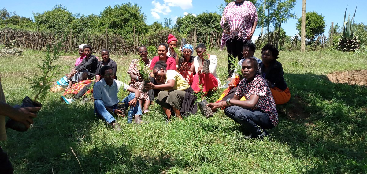 keveco_kenya's tweet photo. The joy to go green. Tree planting at siabei Primary school narok county in commemoration of the former head of state Mzee moi. Under #NarokOneMillionTressInitiative in partnership with @YNarok .special Regards to @rkenana for hosting and @ENSDA7 for the seedlings https://t.co/tZV0otUjVF