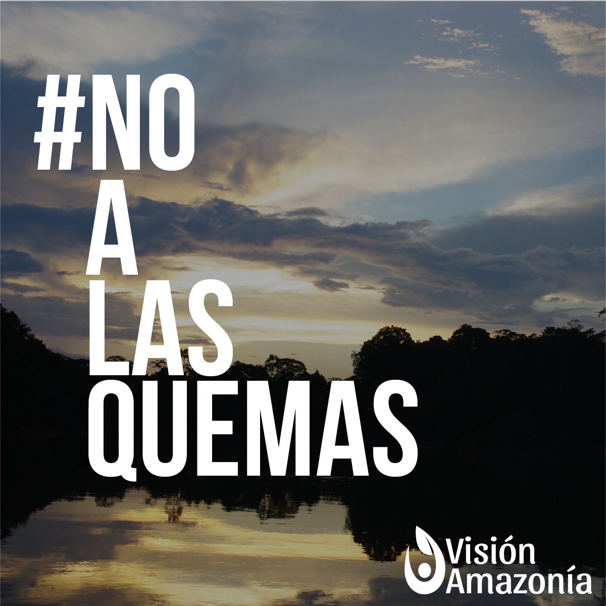 Cada año los incendios forestales afectan cerca de 42.000 hectáreas en la Amazonía 🔥🔥🔥 
En esta temporada seca ¡REPORTA cualquier incendio con autoridades locales! #NoALasQuemas