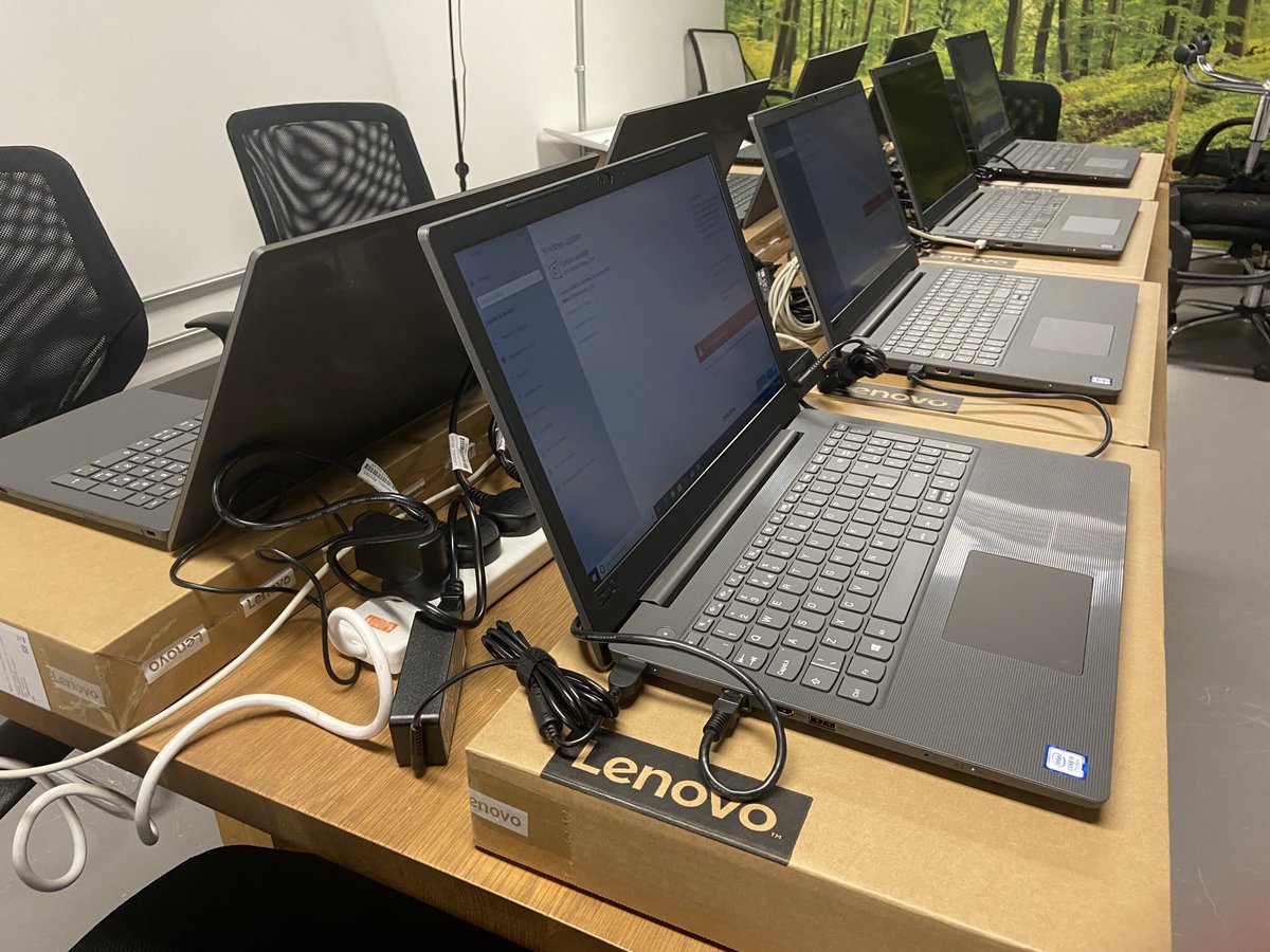 SpiderSupport's tweet photo. Production line on the go today, exiting new laptop time for some luck people https://t.co/zCjiwTRUXq