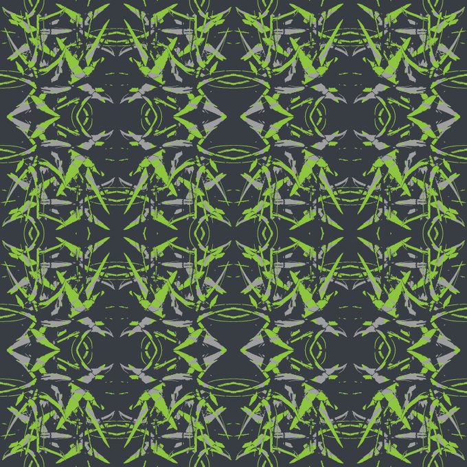 Download Free Pattern - Sharp Flower Free Nature Based Illustrator Pattern Download