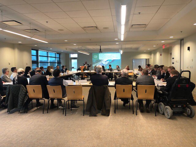 Thanks to <a href="/moranshipping/">Moran Shipping Agencies, Inc</a>’s Jason Kelly for cohosting a great discussion about the future of the blue economy with WA’s maritime sector lead <a href="/JoshuaMBerger/">Joshua M Berger</a>, RI industry leaders, academia, &amp; state government. The Ocean State’s blue economy is poised for significant growth.