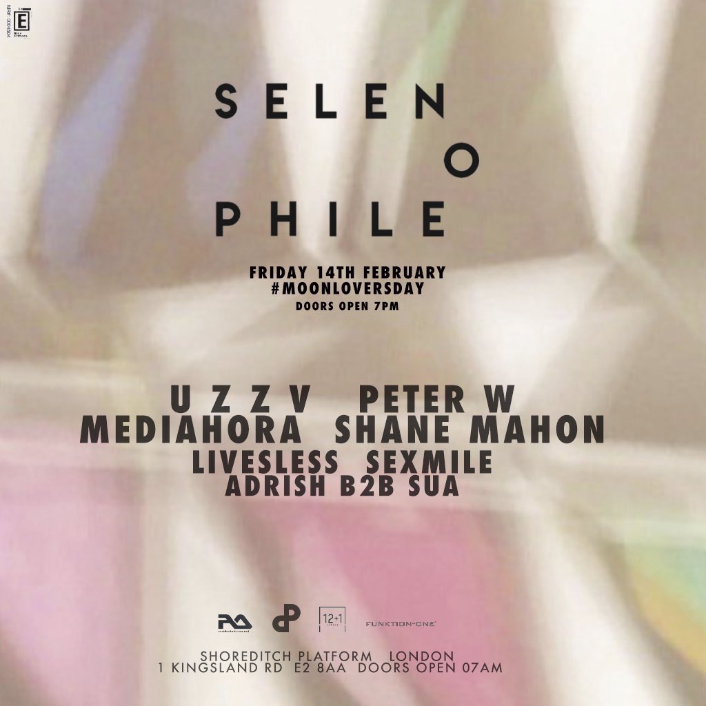 uzzv's tweet image. See you this Friday 14th at @shoreditchplatform #London 🇬🇧 from 7pm for a special and lovely #MoonLoversDay 🌚🖤 #Selenophile 

🎫Tickets: cutt.ly/TICKETSSelenop…