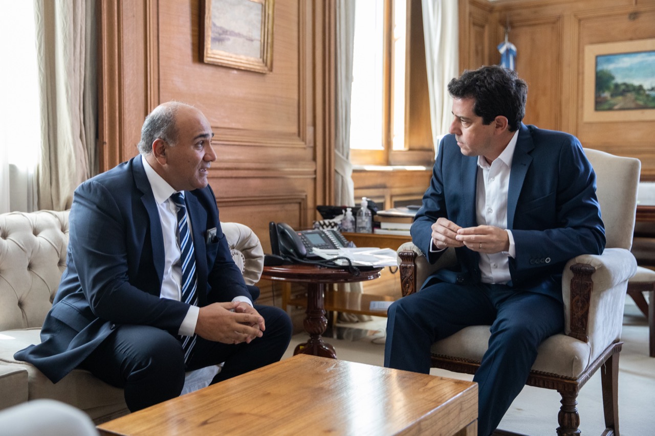 Manzur volvió a reunirse con Cafiero en busca de obras para Tucumán