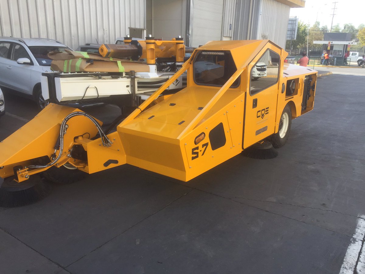 Arribo de 2 shakers modelo S7 marca Coe, USA, para productores de nueces de Mendoza