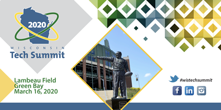 WiscTechCouncil's tweet photo. 💡Leap for @LambeauField!
🏈@PackersHOF @TitletownTechGB tours + @LodgeKohler reception set for Sun Mar 15 before Mon Mar 16 Tech Summit! 
❓#Entrepreneur or #startup and want to meet with major firms? 
⏰Apply by Feb. 14th: https://t.co/qxc3YfM6bD

https://t.co/pdaaLmc3Mr https://t.co/kFLcM50h0q