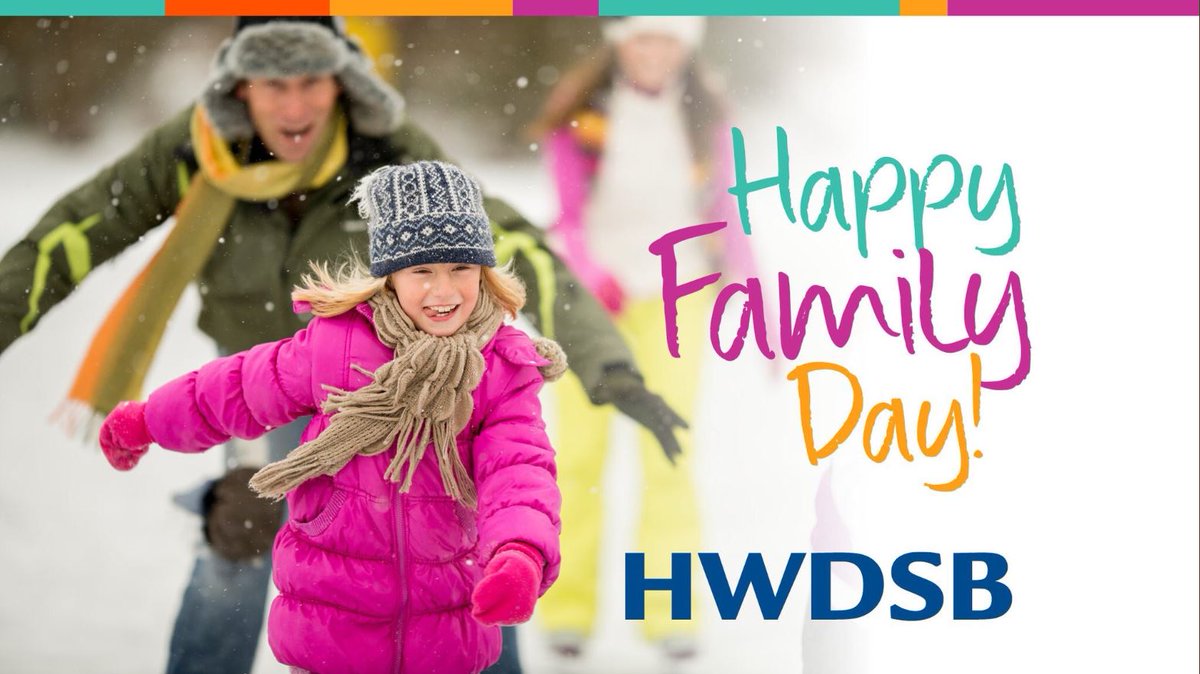 Happy #FamilyDayWeekend! #FamilyDay is a chance to recharge and take part in activities that are fun for the whole family.