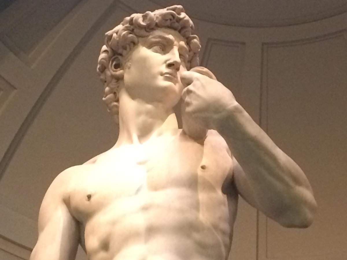 Скульптура Ренессанса Давид Микеланджело