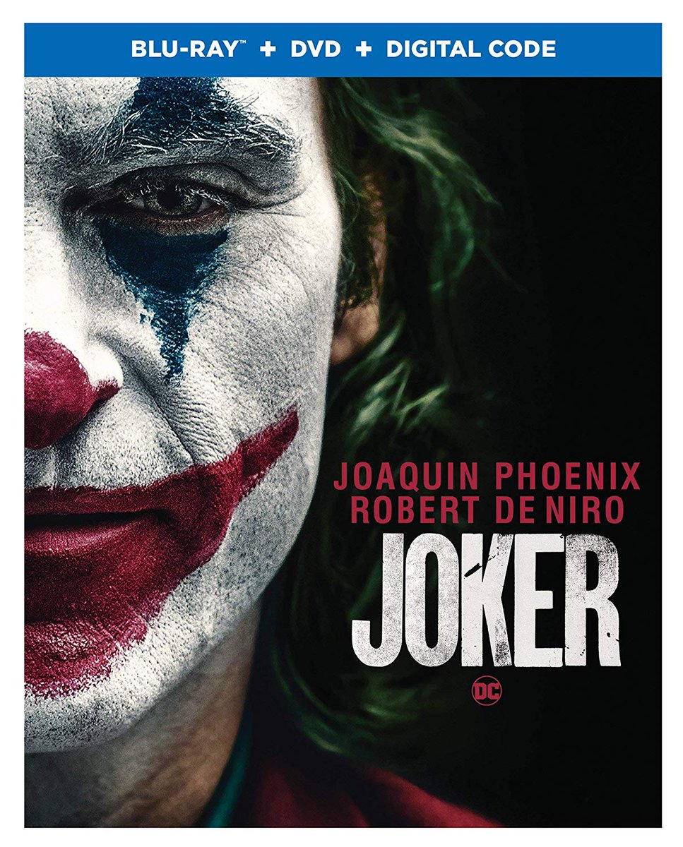 LPDUSA's tweet photo. [Amazon] 🇺🇸 ⬇  Joker Blu-ray + DVD + Digital Copy NOW $14.99 (new low) https://t.co/smoQcv2ie6 https://t.co/2RPKj7s6Rl