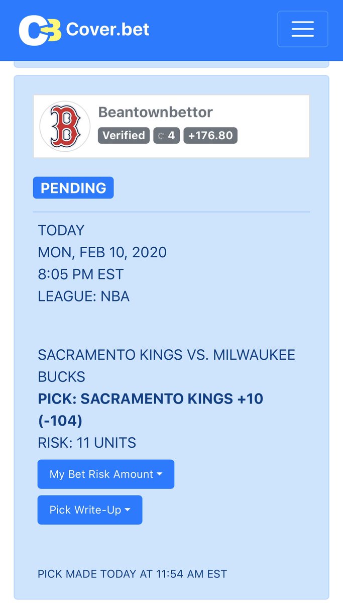 coverdotbet's tweet photo. Who else likes the Kings +10 tonight against the Bucks ? Beantownbettor does swipe to see his last 30 days documented #Nba #bucks #kings #milwaukeebucks #sacramentokings #freebettingtips #freegamblingtips #gamblingtips #documentedhandicapper #sportsbook #nbabets https://t.co/uYksys6Bs3