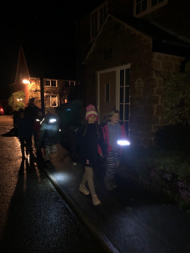 TickfordPark's tweet photo. We finished our evening off for a chilly night walk in the village. We kept our eyes peeled for any bats and satellites in the starry sky! #TPturquoise #TPatEverdon https://t.co/4Vfm4iFwN4
