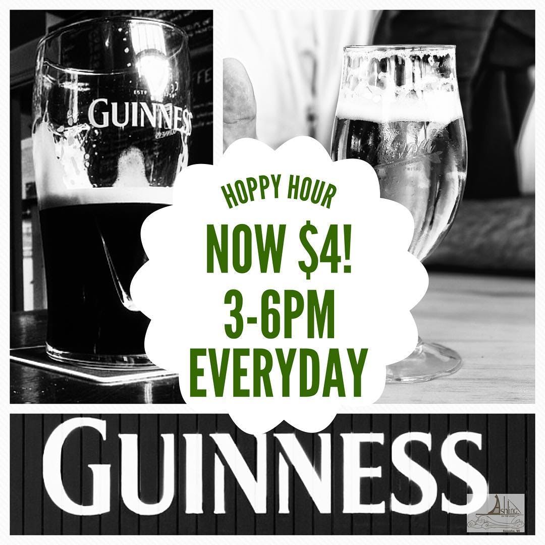 Don't forget our Hoppy Hour is now only $4!!!