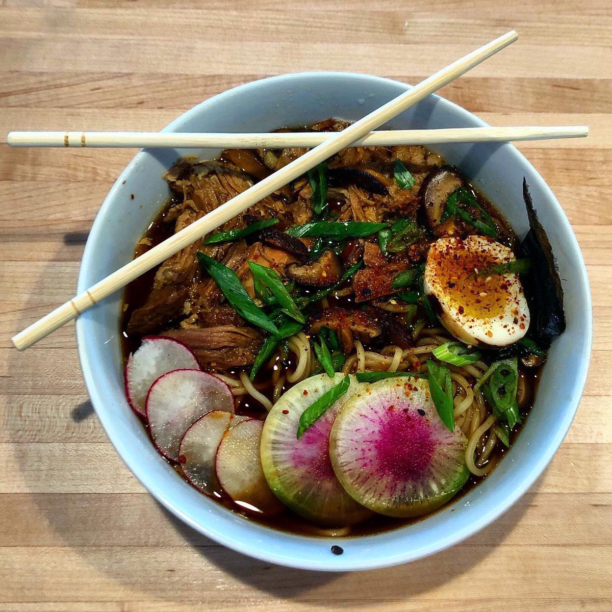 HiveBloomington's tweet photo. Ramen is perfect for a cold dreary day like this. Stop in and try ours today! https://t.co/YrHwdn2ebq