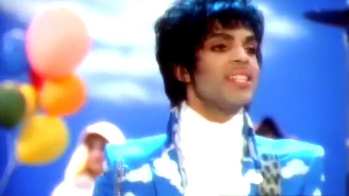 *Prince could pass for one of the Beatles with the way his hair and clothing looked during this era.