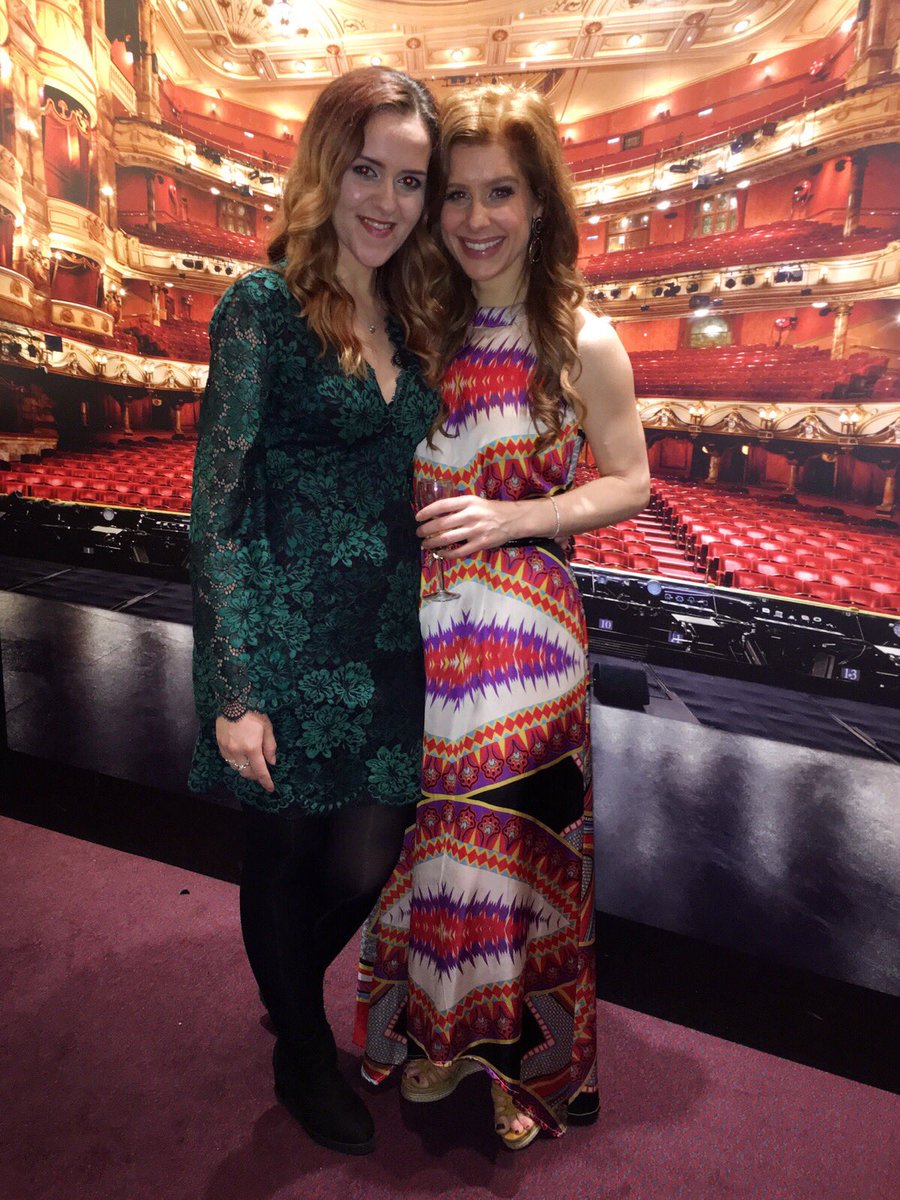 CatalinaKat24's tweet photo. So lucky to have this wonderful woman in my life and witness her fabulousness on stage every time.She never ceases to amaze me.💖 @cassidyjanson #CASSIDY #beautifulandbeyond #LondonColiseum #eno https://t.co/9CR66DxbzG