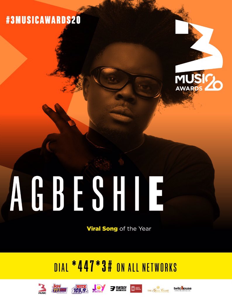 AgbeshieMusic's tweet photo. Viral song of the year #Wrowroho
myself ft @AmgMedikal we go vote bring am ...let’s start voting now 🙌🏾 https://t.co/nLwqoT60L8