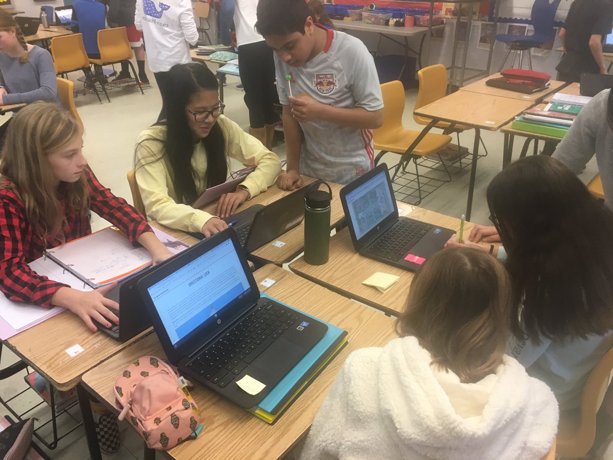 6th grade Ss working collaboratively to complete a digital breakout on Ancient India <a href="/MattHowell_11/">Matt Howell</a> <a href="/OPSchoolsNJ/">Oceanport Schools</a>