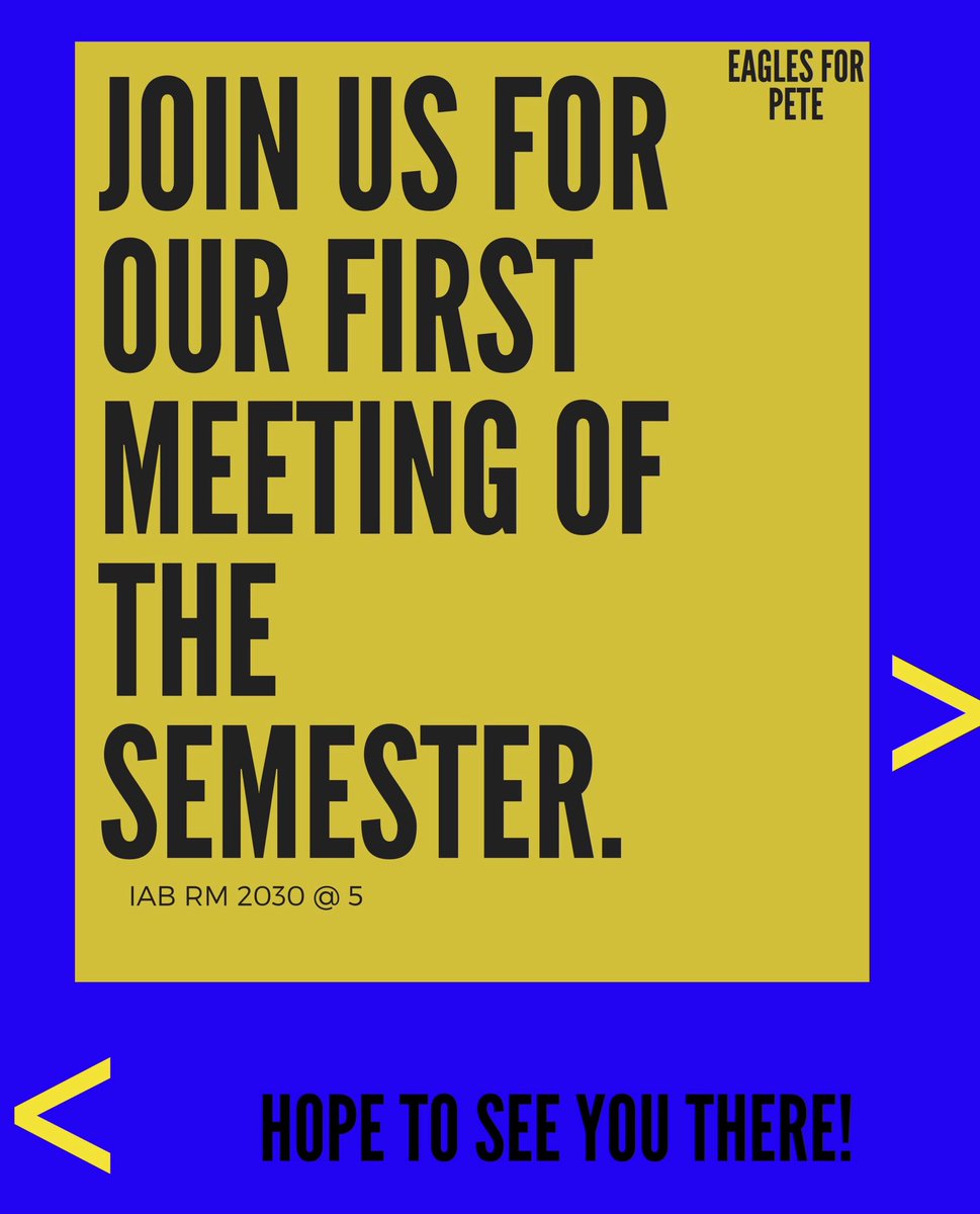 eagles4pete's tweet photo. What better way to spend your Monday than talking about Pete?

Short meeting today regarding success in Iowa and plans for South Carolina.  Hear what you can do to help us #WintheEra! 
#StudentsforPete https://t.co/TdPlX63vhC