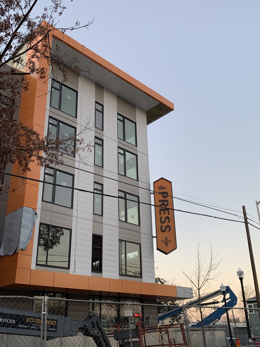 ExploreMidtown's tweet image. Progress at The Press