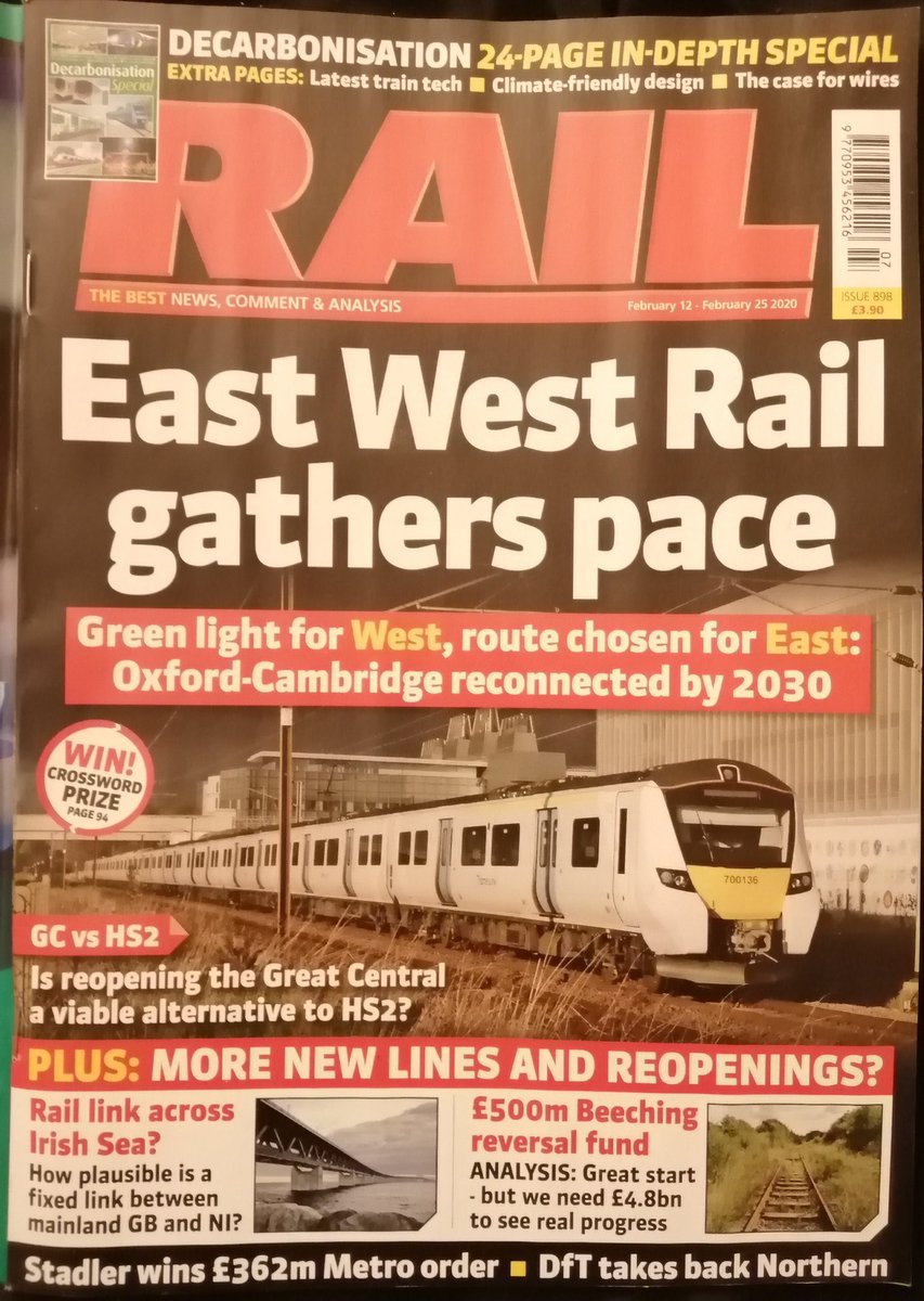 Northern_Travel's tweet image. Delighted to be in the latest edition of @RAIL Magazine, which will be available in all good newsagents price £3.90 from Wednesday. 

The subject matter is, bounce, screech, thud, wallop, clunk and the New Year's Honours list.

#Railbus Travel 👍
