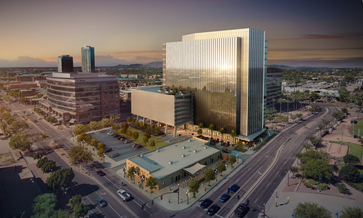 We are excited to partner with Hines to break ground on 100 Mill, a 287,000 square foot, 18 story office tower in downtown Tempe. 100 Mill will offer our growing customers access to the light rail, vast amenities along Mill Ave., and to leading talent at Arizona State University.