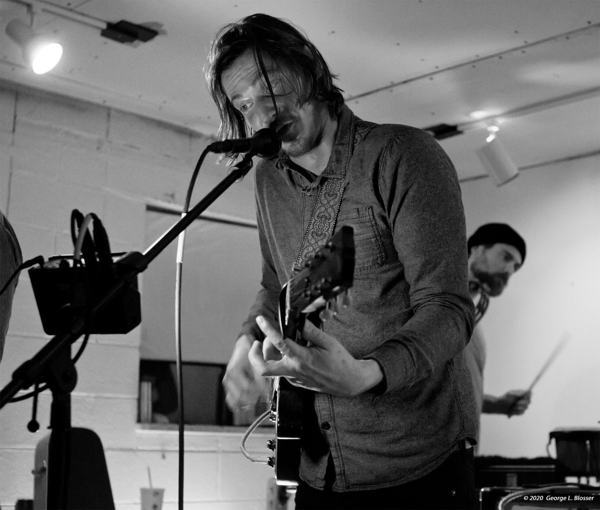 Something special about a DIY venue. Photo taken by George Blosser Glitter City #DenverMusic