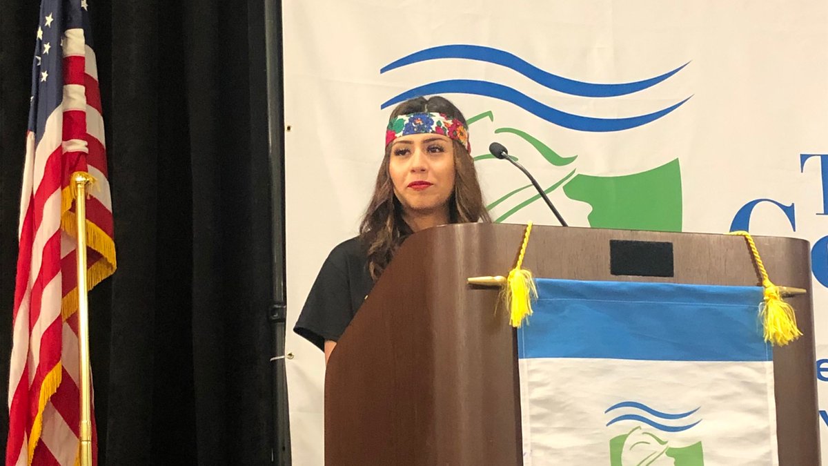 TheCorpsNetwork's tweet image. Congratulations 2020 Corpsmember of the Year Rosa-Linda Chavez, here representing @mt_corps and the Piikani Lands Crew. Thank you for your service in the face of adversity. You show us what it means to THRIVE. #CorpsWork #21CSC