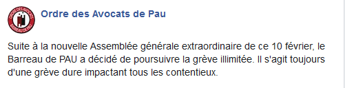 #SOSretraites #AvocatsEnColere #AvocatsEnGreve  #reformedesretraites #ReformeRetraites <a href="/Conf_Batonniers/">ConférenceBâtonniers</a>
 <a href="/CNBarreaux/">Conseil national des barreaux - les avocats</a> <a href="/CNBFrance/">CNBF</a> <a href="/NBelloubet/">Nicole Belloubet</a>
 <a href="/EmmanuelMacron/">Emmanuel Macron</a> @EPhilippePM <a href="/justice_gouv/">Ministère de la Justice</a>