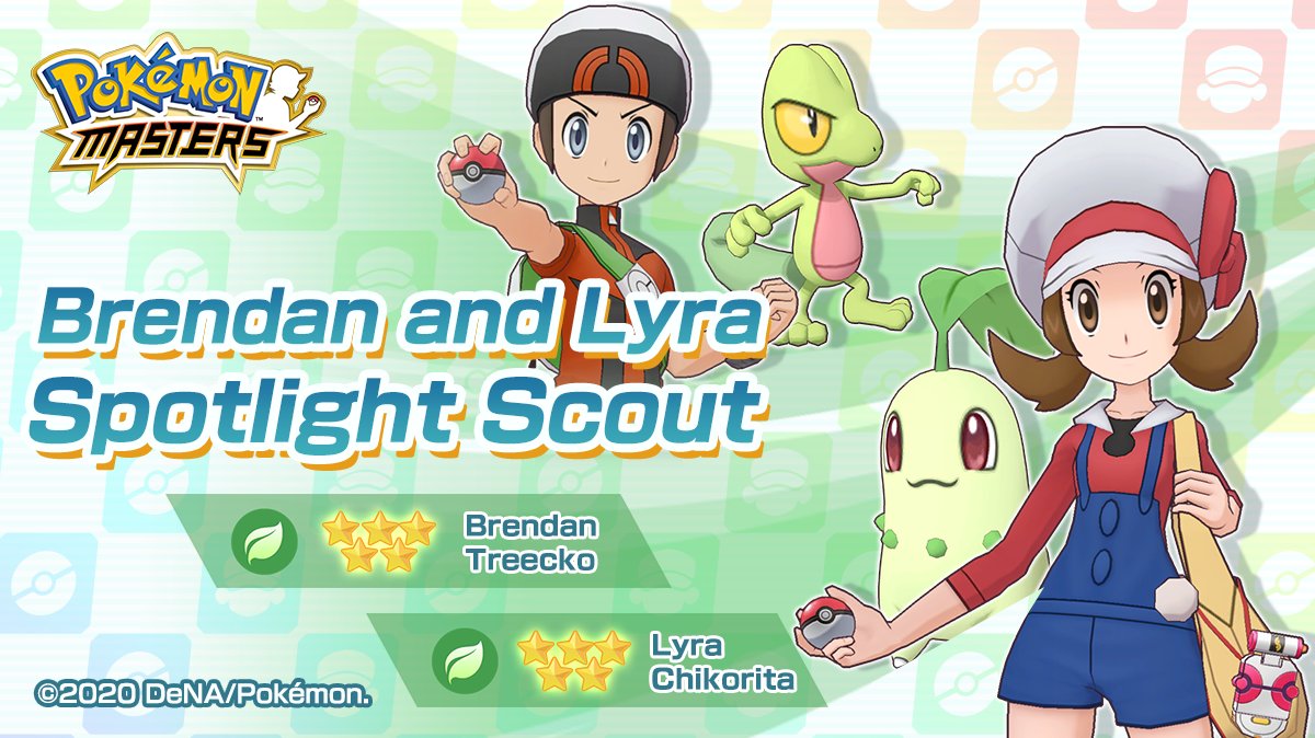 Pokémon Masters EX: Dawn and Brendan Spotlight Scout