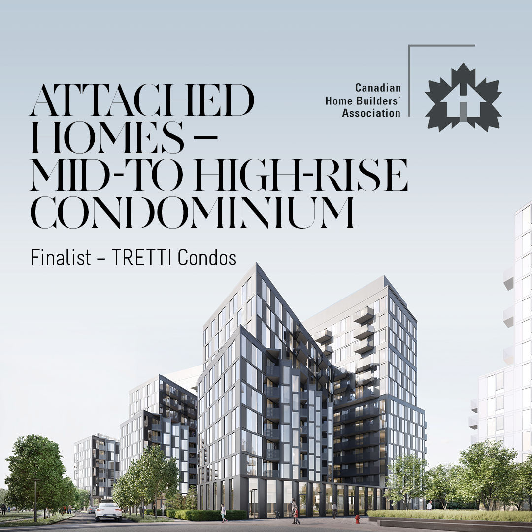 CollecdevTO's tweet photo. We're honoured to be nominated as a finalist for the @CHBANational Awards for Housing Excellence in the Mid- to High-Rise Condominium Project for #TRETTICondos. Stay tuned for the 2020 #CHBA National Conference to find out if we’re winners!
#Collecdev #CollecdevCommunities https://t.co/4WKHFqNqEi