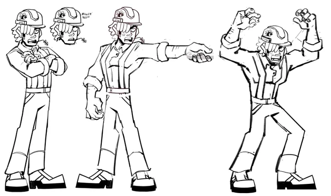 I also got to draw Howie, Yoomtah, Gorou, and Bibsy Tons-o-Fun! Howie was def one of my faves to draw ?  #EpithetErased 