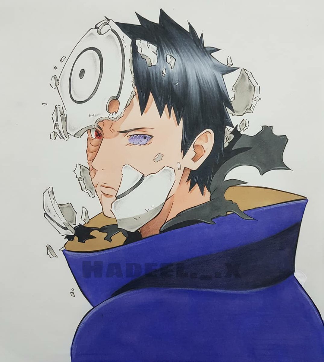 Poker Face Happy Birthday Obito T Co 3scxolbjbf うちはオビト誕生祭 うちはオビト生誕祭 うちはオビト オビト Naruto Obito Obitouchiha Uchiha ナルト お絵描き 漫画 アニメ 絵 コピック Boruto Fanart Narutouzumaki