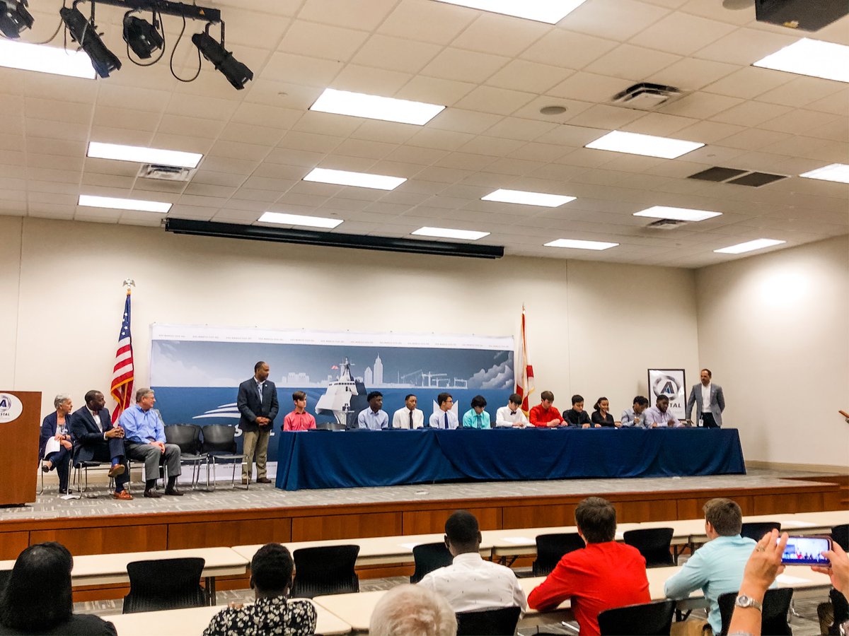 Mobile Career Tech (@careertechmob) on Twitter photo MCPSS recognized 25 seniors selected for the <a href="/Austal_USA/">Austal USA</a> Pre-Apprenticeship Program. The 12 week program teaches technical skills, provides job training, and could lead to a full-time position. Congratulations! <a href="/MobilePublicSch/">MobilePublicSchools</a> @empowermcpss <a href="/LaneyWorks/">Josh Laney</a> <a href="/alabamacte/">ALACTE</a> MCPSS recognized 25 seniors selected for the <a href="/Austal_USA/">Austal USA</a> Pre-Apprenticeship Program. The 12 week program teaches technical skills, provides job training, and could lead to a full-time position. Congratulations! <a href="/MobilePublicSch/">MobilePublicSchools</a> @empowermcpss <a href="/LaneyWorks/">Josh Laney</a> <a href="/alabamacte/">ALACTE</a>