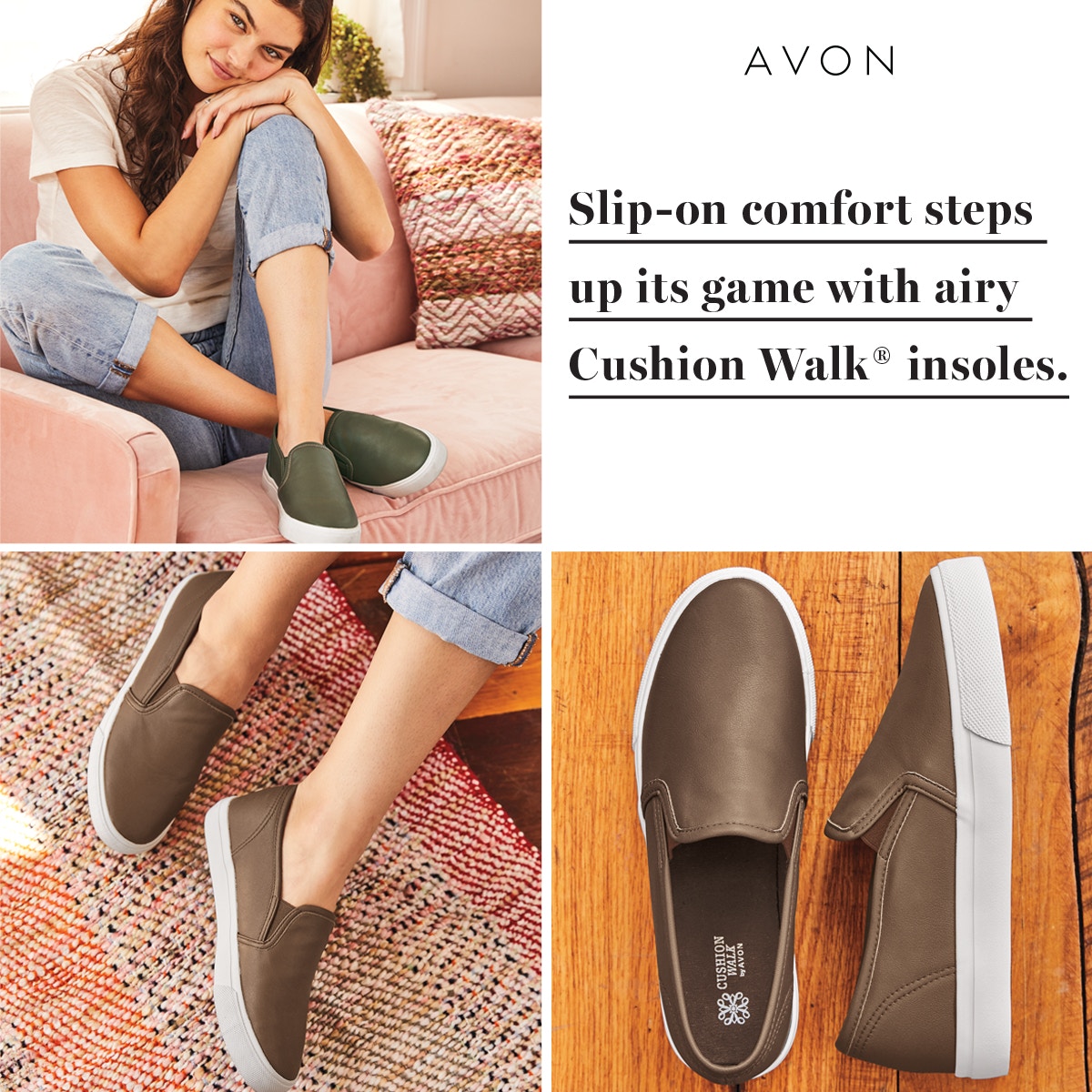 shoe zone cushion walk