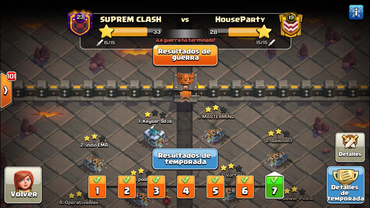expartako's tweet photo. @ClashofClansESC ya huele mucho a pescado, los amaños en las CWL estan a la orden del dia. Una verguenza !!!. Es la 3 vez que nos pasa, pero seguiremos tocando las ⚽️ perdon digo puertas.💪💪💪 https://t.co/2eOr8QwHVs