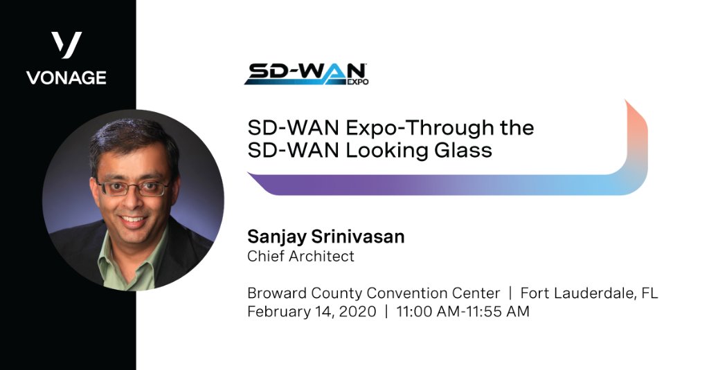 Join Sanjay Srinivasan to see what the future holds for #SDWAN at #ITEXPO. bit.ly/2OYavEz #UC