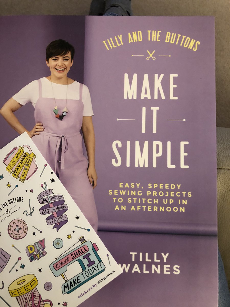 It’s here! Love my new book 🥰 what to make first 🤔🤗needleznpinz.com @TillyButtons #love #newbook #sewing #projects #challenge #makemyownclothes #memade #sewover50 #makeitsimple #sewingsuki #sewingjuno #choices #lovesewing #sewingproject