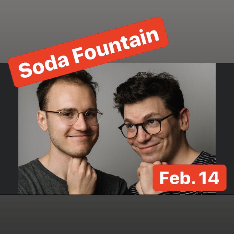 Catch these amazing guests at our show on Feb. 14th at <a href="/thechinacloud/">The China Cloud</a> as part of @JFLNorthWest! 

- Standup from Maddy Kelly
- Sketch from Soda Fountain

Tickets on sale at jflnorthwest.com
#JFLNW20