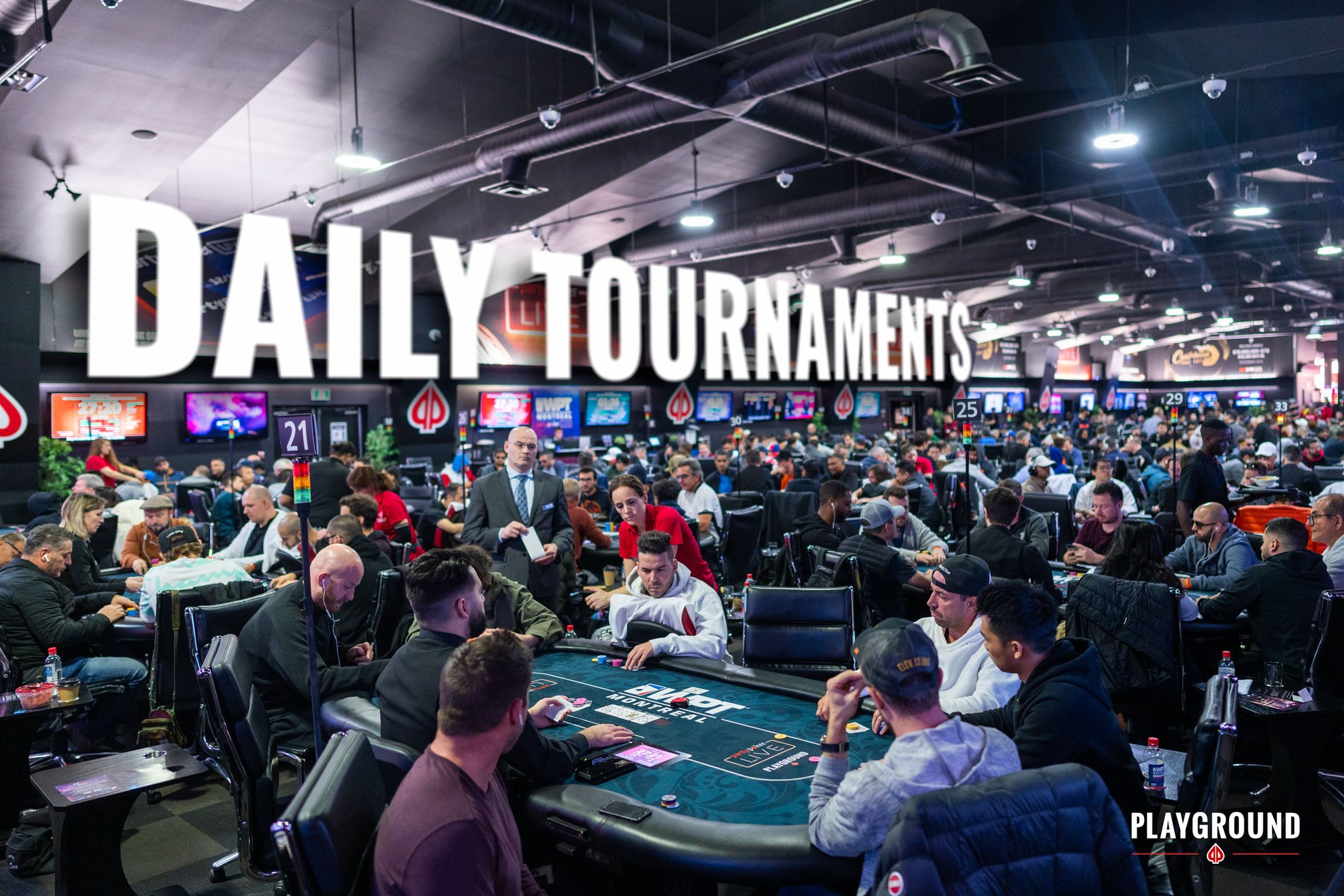Playground Poker on Twitter "The tournaments never stop at Playground