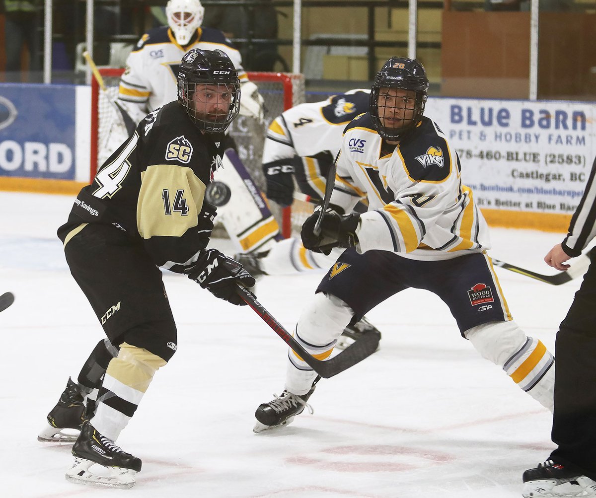 The #SelkirkCollege Saints boast the best fans in the #BCIHL. Strong support is vital this weekend as the team looks to nail down a playoff spot and take an underdog run at the title! Read more on this past weekend and the task ahead: selkirk.ca/news/selkirk-c… <a href="/SelkirkHockey/">Selkirk Men's Hockey</a>