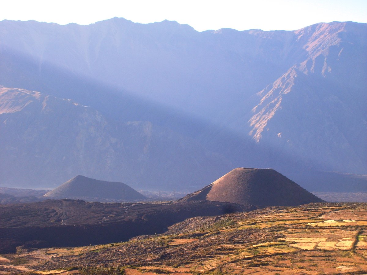 An astonishing, out of this world, is the Valle de los Volcanes valley in the #Arequipa region. Behind the #Colca Valley. there are more than 40 small #volcanoes along a #valley and since thousands of years frozen black #lava rivers, weird vegetation.

andeanorigins.com