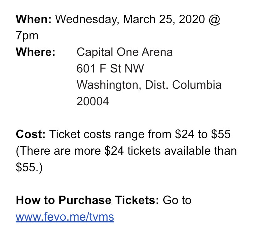 TVMSMusic's tweet photo. Come watch the @hcpss_tvms  Chamber Chorus as they sing the National Anthem at a @WashWizards vs @Suns basketball game on 3/25 Tickets sold at this link!
https://t.co/AfQ1nKih4m https://t.co/dMnwFy0gcy