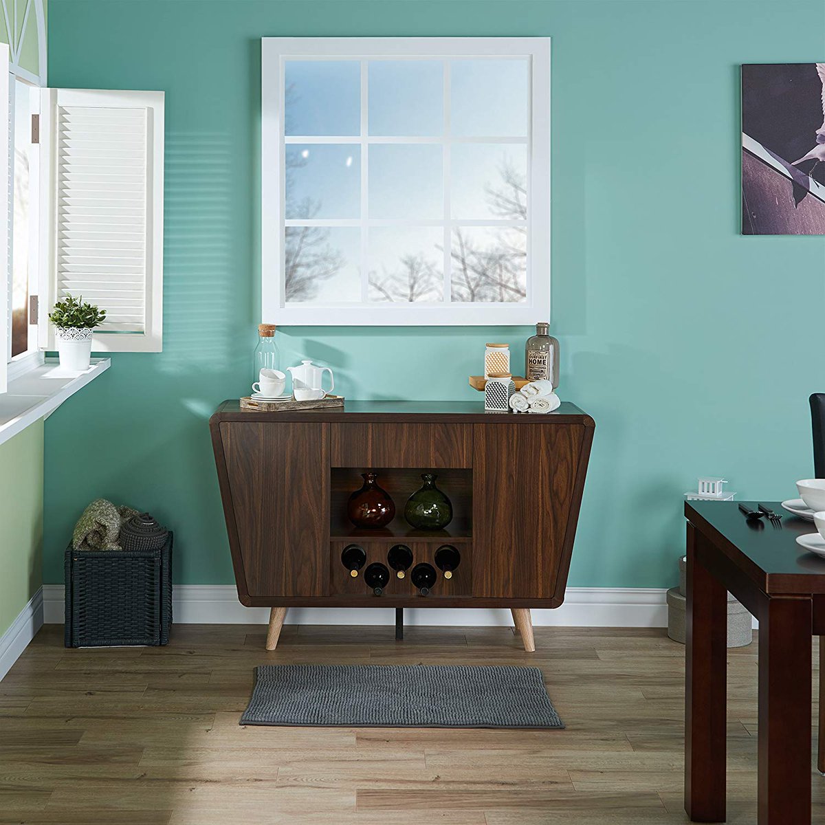TheDarkSoulXXX's tweet image. #ioHOMES  Gwendalynn #MidCentury Buffet Server with Handless Drawer Storage, Wine Rack and Side Cabinets, Dark Walnut  #winelovers #MidCenturyModern #Realestate #HomeDecor click here: amzn.to/3bqK6so