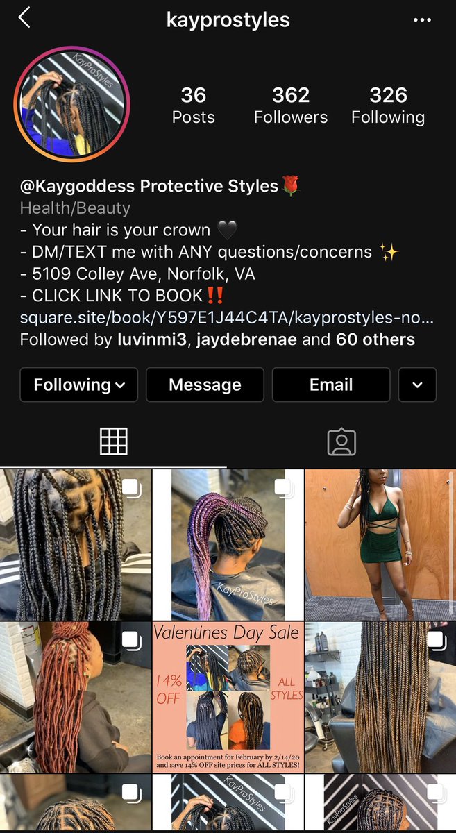 kaygoddess__'s tweet photo. Conveniently located in Norfolk! Book your next protective style with me using this link: https://t.co/25w2w3cQ5M .. Catch my Valentines Day Special π #odu #odu23 #odu22 #odu21 #odu20 #nsu #Norfolk #oduhair #757hair #nsuhair #757braids https://t.co/hyleF9wx49