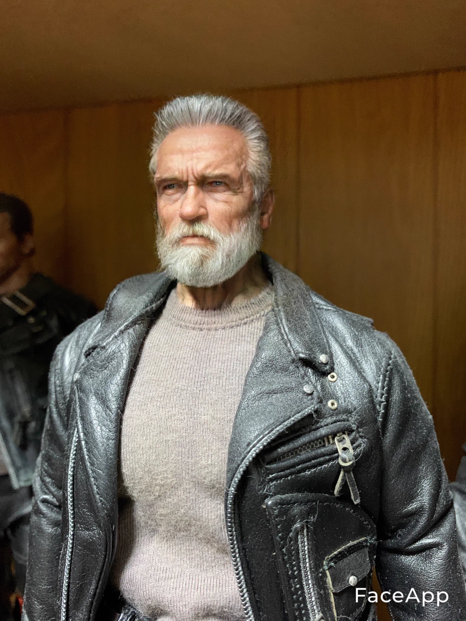 老けるアプリをフィギュアで試した結果？めっちゃ老けたwww