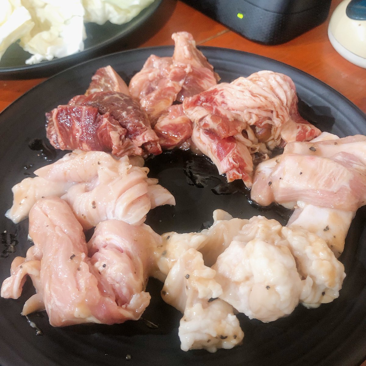 0531smartai's tweet photo. 焼肉〜！！！
たんぱく質たんぱく質！ https://t.co/ycjP2HgQVS